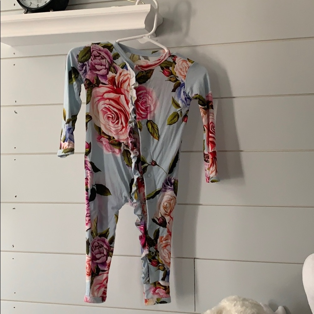 Posh peanut rose onesie